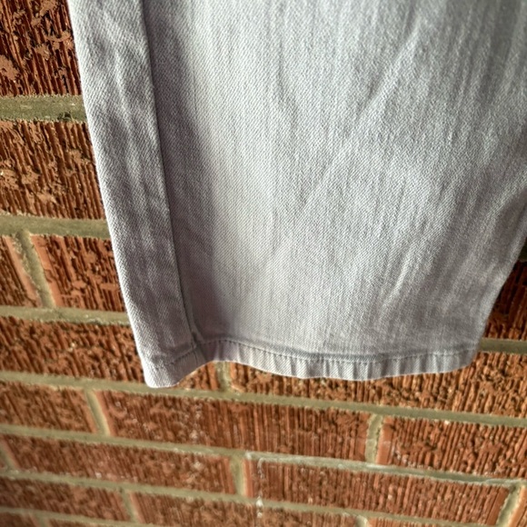 Michael Kors Gray Straight Leg Cropped Mid Rise Jeans Size 8 - Picture 2 of 7